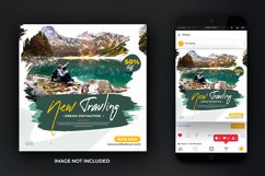 Social Media Explore Adventure Social Media Design Template Product Image 2