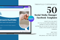 Social Media Manager Facebook Templates Product Image 9
