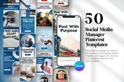 Social Media Manager Pinterest Templates Product Image 3