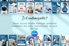 Social Media Manager Pinterest Templates Product Image 2