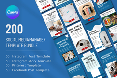 Social Media Manager Canva Template Bundle For Marketing Product Image 5
