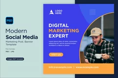 Growth of your Business Marketing Banner Design Template Product Image 1