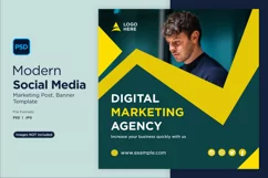 Growth of your Business Marketing Banner Design Template Product Image 1