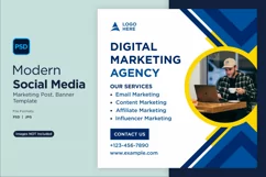 Growth of your Business Marketing Banner Design Template Product Image 1