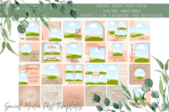 24 Editable Social Media Post Pack 1080×1080 -Edit in Canva Product Image 2