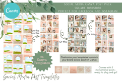 24 Editable Social Media Post Pack 1080×1080 -Edit in Canva Product Image 1