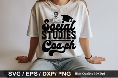 Social Studies Coach - Teacher SVG Design Product Image 1