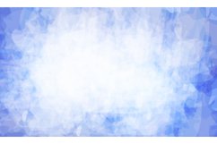 Soft blue watercolor paint background design Product Image 1