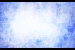 Soft blue watercolor paint background design Product Image 2