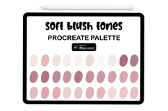 Soft Blush Tones Procreate Color Palette Product Image 1
