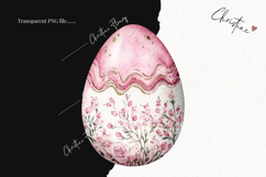 Soft Girly Easter Eggs | Easter PNG Product Image 2