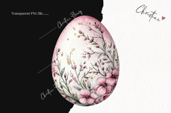 Soft Girly Easter Eggs | Easter PNG Product Image 2