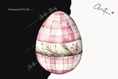 Soft Girly Easter Eggs | Easter PNG Product Image 2