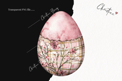 Soft Girly Easter Eggs | Easter PNG Product Image 2