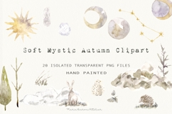 Soft Mystic Autumn Clipart Product Image 1