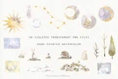Soft Mystic Autumn Clipart Product Image 2