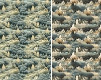 Collection of seamless patterns in soft neutral colors Product Image 5