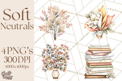 Soft Minimal Neutrals PNG, Beige Taupe Cream Clipart Product Image 1