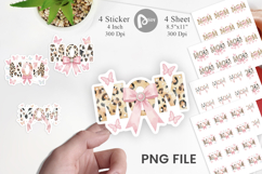 Pastel MOM Animal Print Sticker Product Image 1