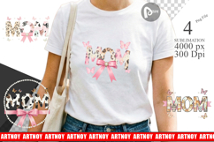 Pastel MOM Animal Print Sublimation Product Image 1