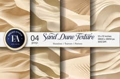 Soft Sand Dunes Texture Digital Paper Product Image 1