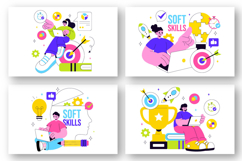 10 Workplace Soft Skills Illustration Product Image 3