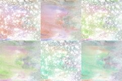 Soft Texture Watercolor Digital Papers Glitter Background Product Image 2