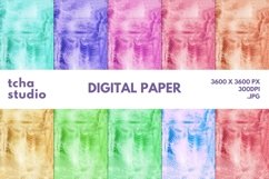 Soft Wave Watercolor Digital Papers Background Product Image 1