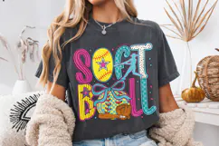 Preppy Softball PNG, Softball Mama PNG, Game Day Softball Product Image 3