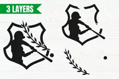 Softball SVG Cut File, Sports Team Svg, T Shirt Design Product Image 2