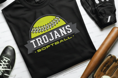 Trojan Softball SVG Product Image 1