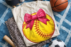 Softball Faux Yarn PNG, Softball Mama PNG, Game Day Softball Product Image 1