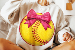 Softball Faux Yarn PNG, Softball Mama PNG, Game Day Softball Product Image 4