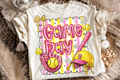 Game Day Softball PNG, Softball Mama PNG, Sports Mom PNG Product Image 1