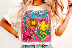 3 Up Down Softball PNG, Softball Mama PNG, Game Day Softball Product Image 2