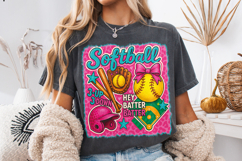 3 Up Down Softball PNG, Softball Mama PNG, Game Day Softball Product Image 3