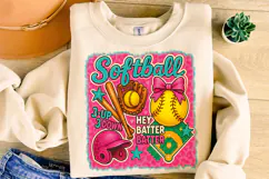 3 Up Down Softball PNG, Softball Mama PNG, Game Day Softball Product Image 4