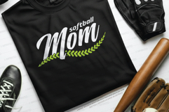 Softball Mom SVG Product Image 1