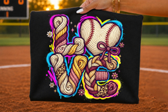 softball love png, faux yarn embroidery, softball png, softball shirt design, sports sublimation, softball fan png, softball gift, embroidered look png, softball team design, softball t shirt design