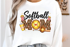 Softball Mama Sublimation PNG Product Image 1