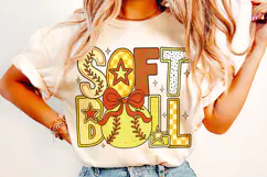 Retro Softball PNG, Softball Mama PNG, Game Day Softball PNG Product Image 2