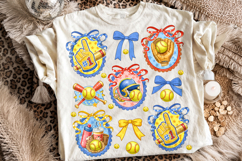 Softball Coquette Bow PNG, Softball Game Day PNG, Sports PNG Product Image 2