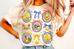 Softball Coquette Bow PNG, Softball Game Day PNG, Sports PNG Product Image 3