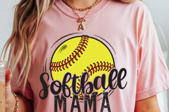 Softball Mom | Sports | PNG Clipart Product Image 5