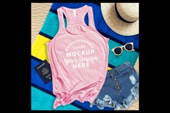 Bella Canvas 8800 mock-up SOFT PINK Product Image 1