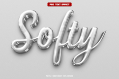 Softy 3D editable text effect Product Image 1