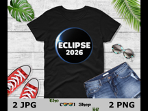 Solar Eclipse Png, August 12 2026 Png,Solar Eclipse 2026 Png Product Image 2