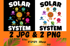Solar System Png, Planets Png, Solar System Clipart Product Image 1
