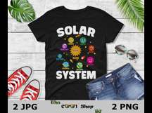 Solar System Png, Planets Png, Solar System Clipart Product Image 2
