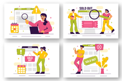 9 Sold Out Announcement Illustration Product Image 2